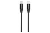 USB - GreyLime Braided USB-C to USB-C Cable Black 2 m - C21CC2M04