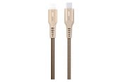 USB - GreyLime Braided USB-C to Lightning Cable Beige 0.5 m - C21CL05M02