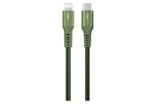 USB - GreyLime Braided USB-C to Lightning Cable Green 0.5 m - C21CL05M03