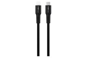 USB - GreyLime Braided USB-C to Lightning Cable Black 0.5 m - C21CL05M04