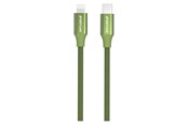USB - GreyLime Braided USB-C to MFi Lightning Cable Green 1 m - C21CL1M03