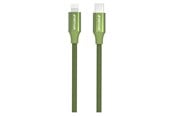 USB - GreyLime Braided USB-C to MFi Lightning Cable Green 2 m - C21CL2M03