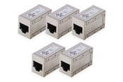 Nettverkskabel - DIGITUS network coupler - Sølv - AT-AG-8-8-C6S-5