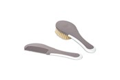 Babyutstyr - Bébé-jou Brush & comb Chalk Brown - 501597