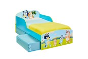 Barnerom - Bluey Kids Toddler Bed with Storage Drawers - 10007