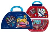 Kreative leker - Undercover PAW Patrol Coloring Case 51 pcs. - PPDT4221