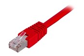 Nettverkskabel - Deltaco LAN CAT 6 - F/UTP - Rød - 0.3m - STP-603R