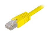 Nettverkskabel - Deltaco STP-607GL - patch cable - 70 cm - yellow - Gul - 0.7m - STP-607GL