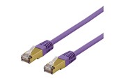 Nettverkskabel - Deltaco SFTP-60PAH - patch cable - 50 cm - purple - Purpur - 0.5 meter - SFTP-60PAH