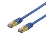 Nettverkskabel - Deltaco patch cable - 1 m - blue - Blå - 1m - SFTP-61BAH