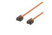 Nettverkskabel - Deltaco patch cable - 1 m - orange - Oransje - 1meter - UUTP-2024