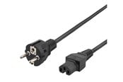 Strømkabel (intern) - Deltaco - power cable - power CEE 7/7 to IEC 60320 C15 - 3 m - DEL-117C