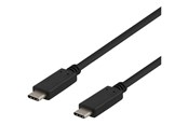 USB - Deltaco USBC-1401 - USB-C cable - USB-C to USB-C - 50 cm - USBC-1401