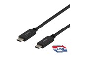 USB - Deltaco - USB-C cable - 24 pin USB-C to 24 pin USB-C - 50 cm - USBC-1401M