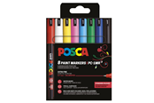 Skrive- & Tegneverktøy - POSCA Marker Set PC-1MR 8 Assorted Standard Colours - 401652