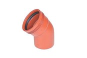Dreneringsprodukter - Wavin PP bend 45° 200mm - 1553362