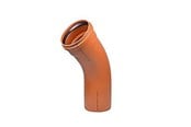 Dreneringsprodukter - Wavin PVC bend 45° 400mm - 550527