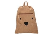Skoleutstyr - Kidzroom Gym Bag Beary Excited - Brown - 030-00639