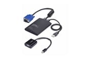 KVM-switch - StarTech.com Portable Laptop Crash Cart Adapter USB/VGA/Mini DisplayPort KVM Console File Transfer and Video Capture - KVM switch - 1 ports - TAA Compliant - NOTECONS02-VGA-MDP