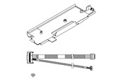Lagrings-tilbehør - Lenovo RAID controller carrier and cable Kit - 4XF7A93021