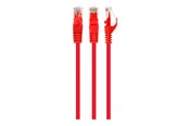 Nettverkskabel - Gembird Cablexpert patch cable - 3 m - red - Rød - 3m - PP6U-3M/R