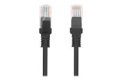 Nettverkskabel - Lanberg patch cable - 15 m - RAL 9004 black - Svart - 15m - PCU6-10CC-1500-BK