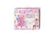 Kreative leker - Hot Focos Vedhæng & perler i æske m/negle & stickers +5år - 16327