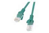 Nettverkskabel - Lanberg patch cable - 25 cm - green RAL 6024 - Grønn - 0.25m - PCU5-20CC-0025-G