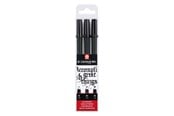 Kreative leker - Sakura Pigma Calligraphy Set 3 pcs. - POXSDKC349