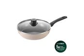 Panner - Ballarini - Ledro Saute Pan with Lid - Beige - 28 cm - 1027803