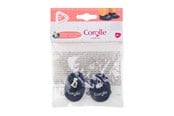 Dukker, Bamser & Utstyr - Corolle Navy Blue Slippers for Baby Doll 30cm - 9000111120