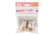 Dukker & Tilbehør - Corolle Golden Ballet Flat Shoes for Baby Doll 36cm - 9000141780
