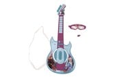 Musikk - Frozen Electronic Lighting Guitar with Mic in glas - 90240