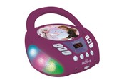 DAB, nettverks- og klokkeradio - Lexibook Frozen Portable CD player with Mic Jack - FM - Stereo - Lexibook RCD108FZ