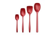 Kjøkkenredskaper - Rosti - Classic kitchen spoons Set of 4 - Red - 30119