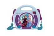 Musikk - Frozen Portable CD player with 2 Sing Along microp - 80097