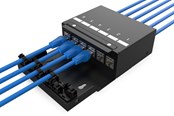 Tilbehør - DIGITUS DN-93708-6 Consolidation point box 6-port Keystone modules with intelligent cable manager - DN-93708-6