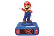 Musikk - Mario Digital Alarm Clock with 3D Super  Figure Lights and Sounds - 80103