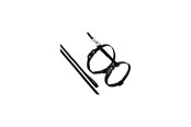 Katt - FLAMINGO - Ziggi Cat harness with line - Black - 5415245135106