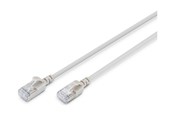 Nettverkskabel - DIGITUS patch cable - 1 m - grey - Grå - 1m - DK-1632-A-010S