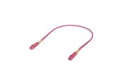 Nettverkskabel - Ubiquiti UniFi OM4 Duplex LC UPC Fiber Patch Cable 0.5m (50-Pack) - Rosa - 0.5m - UACC-OFC-M2-LULU-0.5M-50
