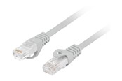 Nettverkskabel - Lanberg patch cable - 10 m - grey - Grå - 10m - PCU6-10CU-1000-S