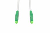 Nettverkskabel - DIGITUS FO patch cord Armored SM Simplex Cable - 5m - Hvit - 5m - DK-2933A-05-LCA-SX