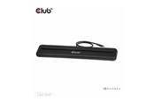 Dokkingstasjon - Club 3D - docking station - USB-C - 2 x HDMI DP - 1GbE - CSV-2541