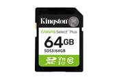 Minnekort - Kingston Canvas Select Plus Gen3 SDXC - 100MB/s - 64GB - SDS3/64GB