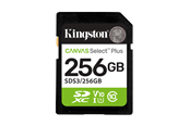 Minnekort - Kingston Canvas Select Plus Gen3 SDXC - 150MB/s - 256GB - SDS3/256GB