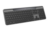 Tastatur - Logitech K980 Signature Slim Solar+ Wireless - Tastatur - Engelsk (USA) - Grå - 920-013764