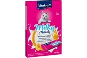 Katt - Vitakraft Milky Melody Melkekrem med Ost (7-Pack x 10g) - 28819