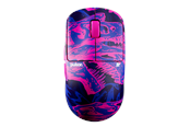Mus - Pulsar X2 CRAZYLIGHT Mini Wireless - PRX Edition - Gaming mus - Optisk - 5 - Lilla - PX2CL114
