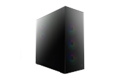 Kabinett - Arctic Xtender (Mirror Black) - Kabinett - Miditower - Svart - ACPCC00018A